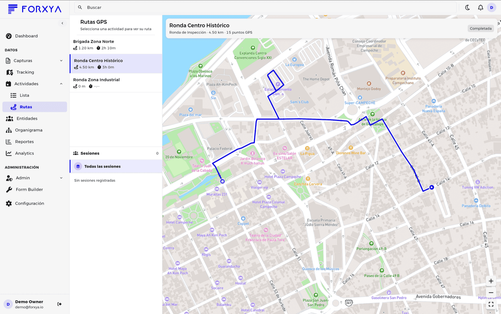 GPS Routes